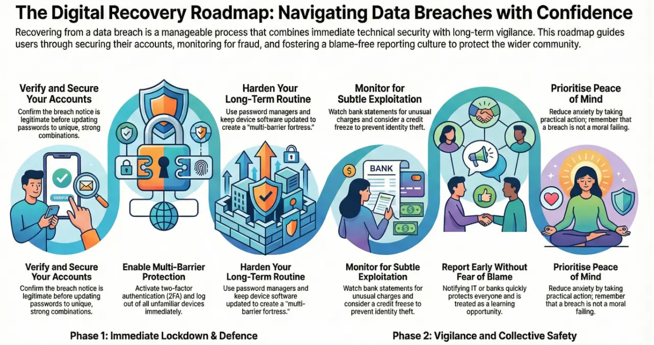 A day in the life of a hacker illustration