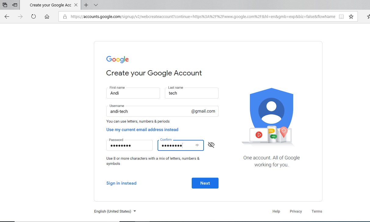 Create Google Drive account and install on Windows - Andi-Tech