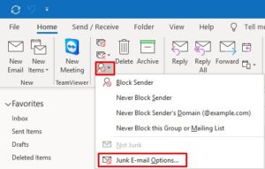 How to Block a Sender in Outlook - Andi-Tech